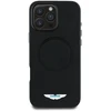 Dėklas Aston Martin HC FW Logo to Apple iPhone 16 Pro Max MagSafe juodos spalvos