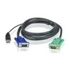 ATEN KVM cable kit, USB+VGA cable, 5.0m, 2L-5205U