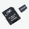 Atminties kortelė 2 dalių PNI 256GB MicroSD atminties kortelių rinkinys su Class 10 SD adapteriu, 80 Mb/s, V30