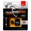 IMRO atminties kortelė Micro SD 32GB 100MB/s class 10 UHS I su adapteriu SD