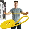 Auchan Polska GUMINĖ PASIPRIEŠINIMO JUOSTA TRENIRUOTĖMS POWER BAND GELTONA REA TAPE 330104
