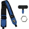 Audi Universal Lamborghini D1 Crossbody Webbing Strap mėlynas