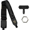 Audi Universal Lamborghini D1 Crossbody Webbing Strap juodos spalvos