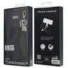 Audi virvelė telefonui 120cm 6mm crossbody juodos spalvos AU-CBL8-R8/D1-BK