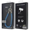 Audi virvelė telefonui 28cm 8mm mėlynas AU-HSL8-R8/D1-BE