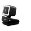 „Aukey PC-LM6 Stream“ serija su „Ring Light“ Full HD interneto kamera su 1/3 colio CMOS jutikliu juodos spalvos