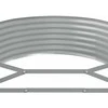 Aukštas sodo lovelis, antracito, 507x100x36cm, plienas