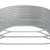 Aukštas sodo lovelis, antracito, 544x100x36cm, plienas