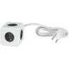 Aura Line Ilgiklis 5 lizdų, su įžeminimu, 1.5m, CUBE, 16A 3680W