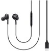 Juodos Samsung AKG ausinės su USB-C jungtimi ir pulteliu