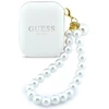 Belaidės ausinės GUESS TWS Pearl Strap GUE005327 baltas