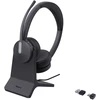 Yealink Bluetooth Ausinės BH70 Dual su Stovas Teams USB-C/A
