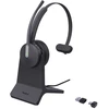 Ausinės Yealink BH70 Mono with Stovas Teams Laisvų rankų įranga Bevielis Su lankeliu Biuras / skambučių centras USB A tipo Bluetooth Įkrovimo stovas Juoda