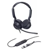 Ausinės Yealink UH42 Dual Teams USB-C/A Laisvų rankų įranga Vielinis Su lankeliu Skambučiai / muzika USB Type-C / USB Type-A Juoda