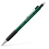 Automatinis pieštukas Faber-Castell Grip 1347, 0.7mm, metalic žalios spalvos