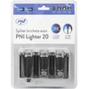 Automobilinis cigarečių degiklio skirstytuvas PNI Lighter 20 12V/24V 2 išvestys, 2 x USB, LED indikatorius