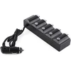 Automobilinis cigarečių degiklio skirstytuvas PNI Lighter 04 12V / 24V 4 išvestys, 2xUSB, LED indikatorius