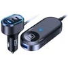 3Mk apsaugos priedai - 3mk dvigubas automobilinis įkroviklis 135W PD QC PPS USB 2A4C Juodas/Pilkas