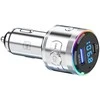 3Mk apsaugos priedai - 3mk Hyper Car Power siųstuvas 48W QC PD PPS USB 1C1A Sidabrinis