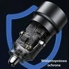 USAMS automobilinis įkroviklis C39 USB+USB-C 60WFast Charge juodas CC208CC01 (US-CC208)