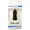 Automobilinis įkroviklis Beline 2xUSB 2,1A juodos spalvos (only head)