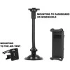 Automobilinis laikiklis VENNUS – SMART 17 /air vent and windshield mount/