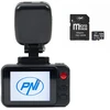 Automobilinis vaizdo registratorius PNI Voyager S2500 kameros komplektas, WiFi, 4K UHD, 2 colių ekranas ir 128GB Micro SD atminties kortelė komplekte