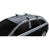 Automobilių stogo skersiniai Menabo Avia, 120 cm, 2 vnt. sidabro spalvos