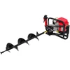 AW-Tools AWTOOLS BENZININIS ŽEMĖS GRAŽTAS + 3 GRAŽTAI /2,3 AG EA56