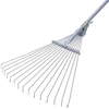 AW-Tools reguliuojamo pločio metalinis grėblys AW00092
