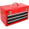 AW-Tools AWTOOLS METALINĖ ĮRANKIŲ DĖŽĖ 3 STALČIAI 45x24x27 cm