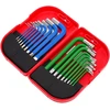 AW-Tools AWTOOLS ŠEŠIAKAMPIŲ/TORX RAKTŲ RINKINYS / 1,5-10,0mm/ 18vnt. SPALVOTI