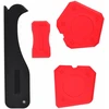 AW-Tools AWTOOLS SILIKONO MENTELĖS SU PJAUSTYKLĖMIS 4vnt.