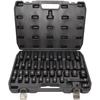 AW-Tools AWTOOLS SMŪGINIŲ GALVUČIŲ RINKINYS 1/2″ 40 vnt. TRUMPOS IR ILGOS Juodas LINE