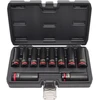 AW-Tools AWTOOLS SMŪGINIŲ GALVUČIŲ RINKINYS 1/2″ 10 vnt. 10-24mm ILGOS Juodas LINE