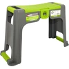 AW-Tools AWTOOLS SODO TABURETĖ IR KELIO PAGALVĖLĖ SU DĖŽUTE 2in1 100kg