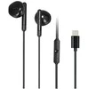 AWEI PC-6T juodos laidinės USB-C ausinės
