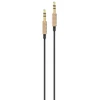 AWEI AUX-001 cable jack 3.5 – jack 3.5 auksinis