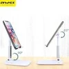 AWEI telefono laikiklis X11 baltos spalvos