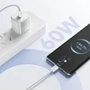 AWEI CL-219T USB-C į USB-C60W juodos spalvos Apple iPhone 15 kabelis