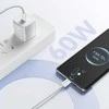 AWEI kabelis CL-219T USB-C į USB-C60W juodos spalvos Apple iPhone 15
