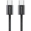 AWEI kabelis CL-219T USB-C į USB-C60W juodos spalvos Apple iPhone 15