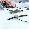 AWEI kabelis W23 3in1 usb-c/lightning/watch 100W/10W/2.5W juodos spalvos