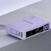 AWEI PowerBank with built-in cableP87K 10000mAh juodos spalvos 30W