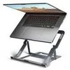 AXAGON STND-LAG Nešiojamas kompiuteris Stand, height-adjustable, foldable, aliuminio – pilkas