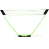 Badmintono rinkinys 300×156 cm sulankstomas tinklas, raketės, skraidukai, lagaminas, MOVEPRO