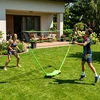 Badmintono rinkinys 300×156 cm sulankstomas tinklas, raketės, skraidukai, lagaminas, MOVEPRO