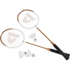 BADMINTONO RINKINYS DĖKLE ORANŽINIS 6-VIENAME DONNAY 413945