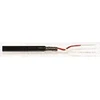 Balansinis mikrofoninis laidas 2×0.08mm² OFC, Ø3.0mm, juodas, Tasker