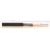 Balansinis mikrofoninis laidas 2×0.35mm² OFC, Ø6.3mm, juodas, Tasker